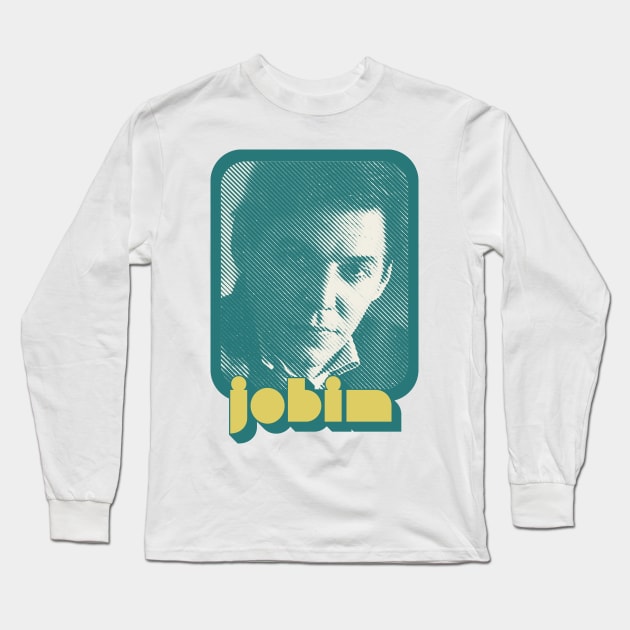 Tom Jobim /// Retro Style Fan Art Design Long Sleeve T-Shirt by DankFutura